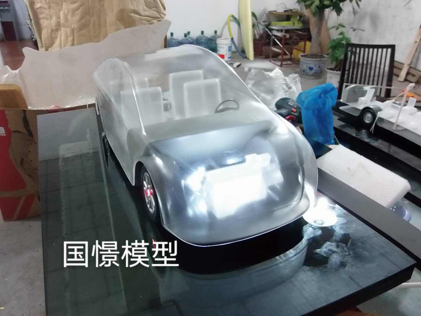防城港透明车模型